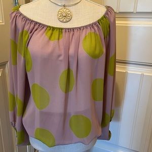 New Polka dot blouse